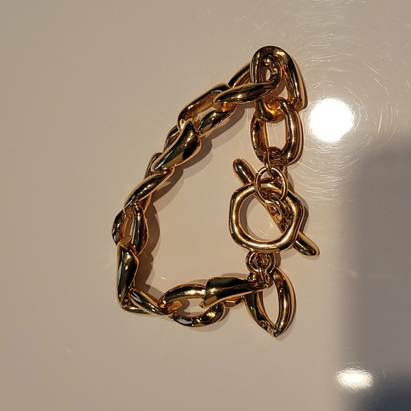 Monet gold tone bracelet